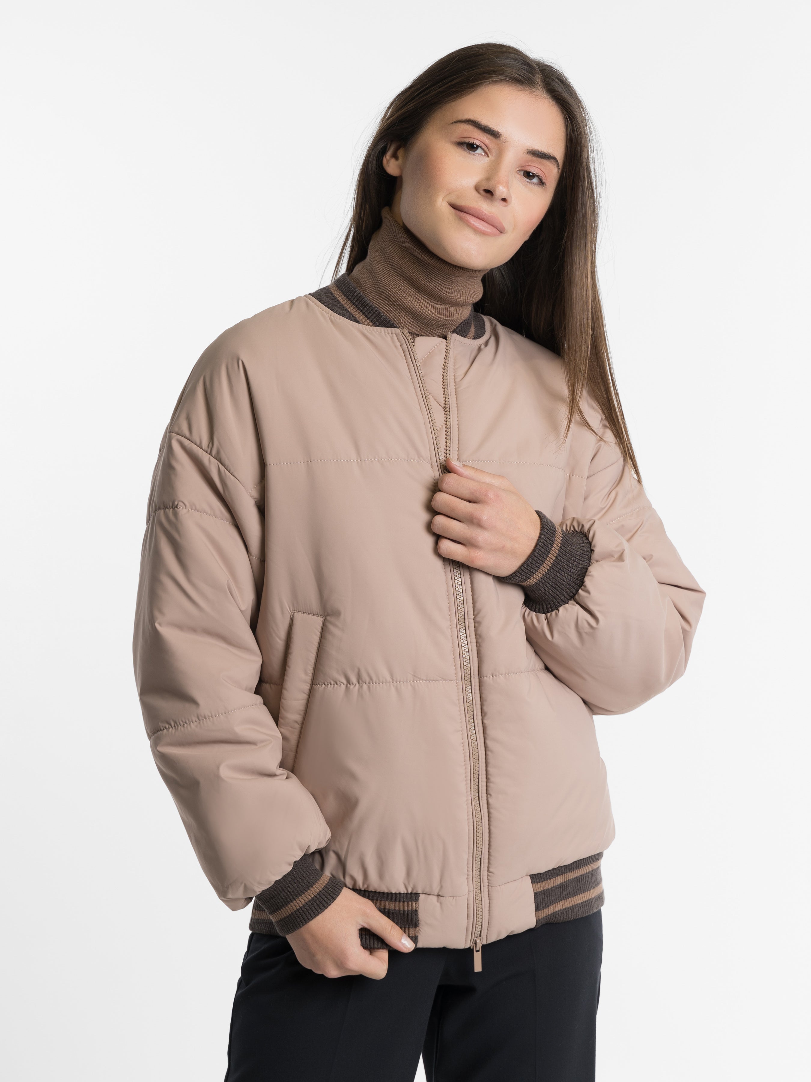 Women's Water-Repellent Beige Jacket CA1W08.08.16