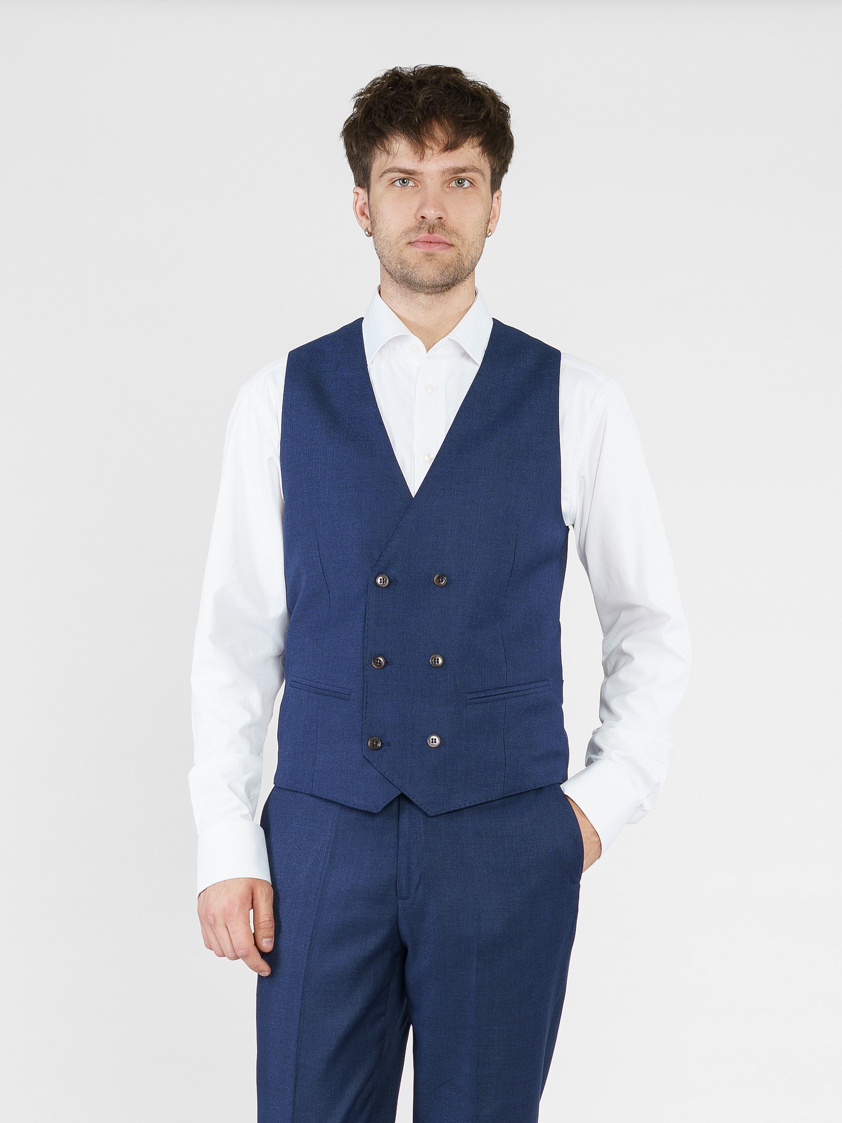Amorakin Men's Blue Vest
