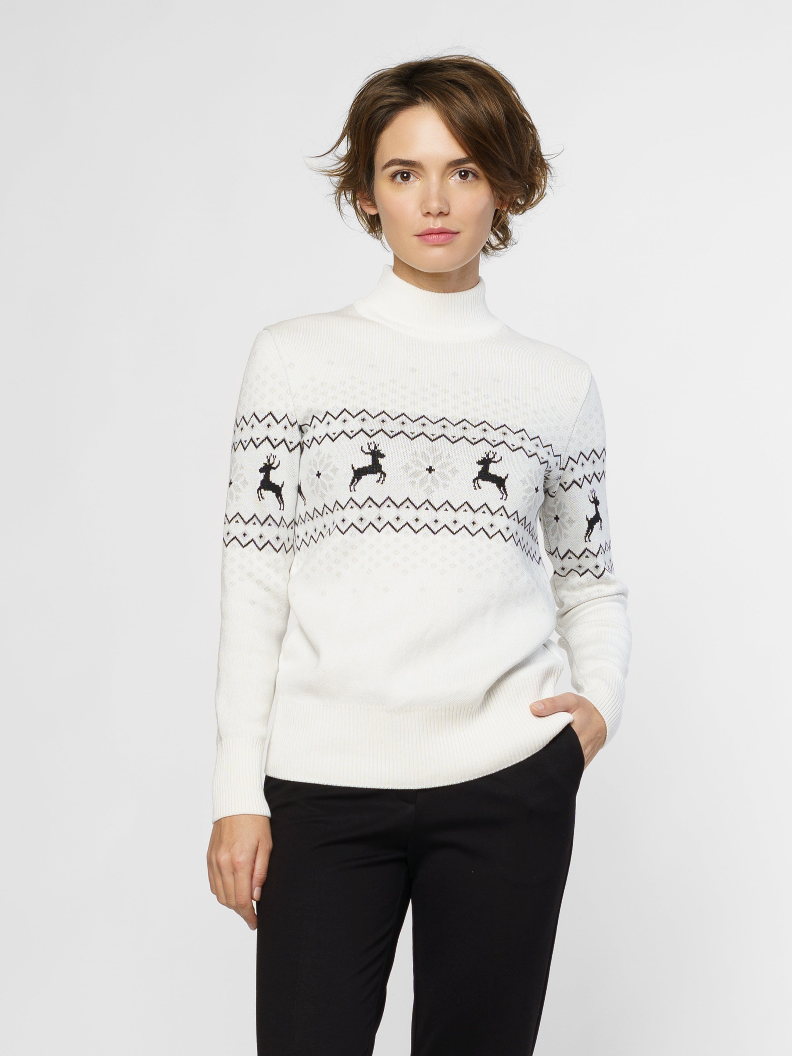 Women's White Sweater