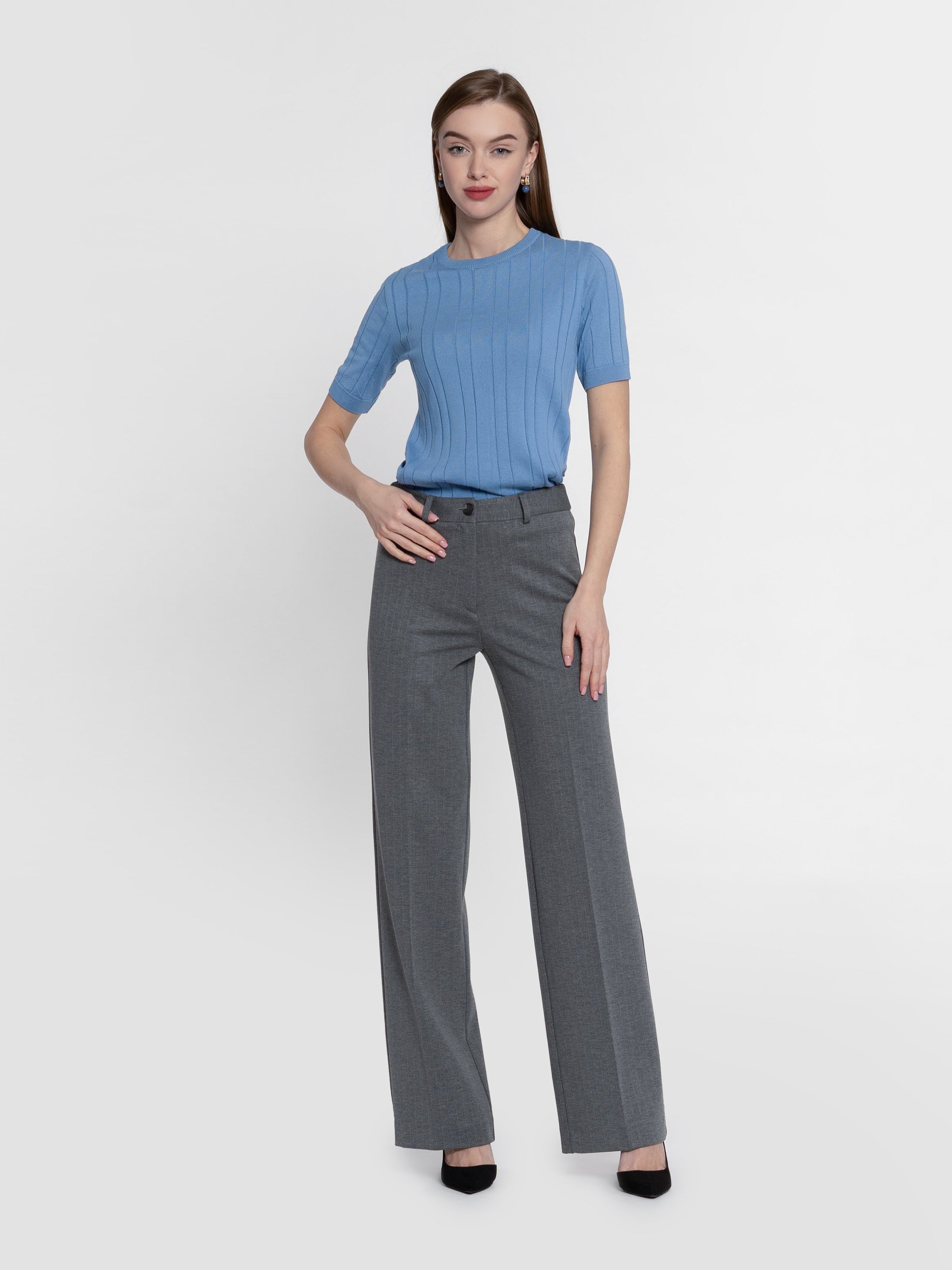 Innovative Gray Women's Pants CA1W01.08.11