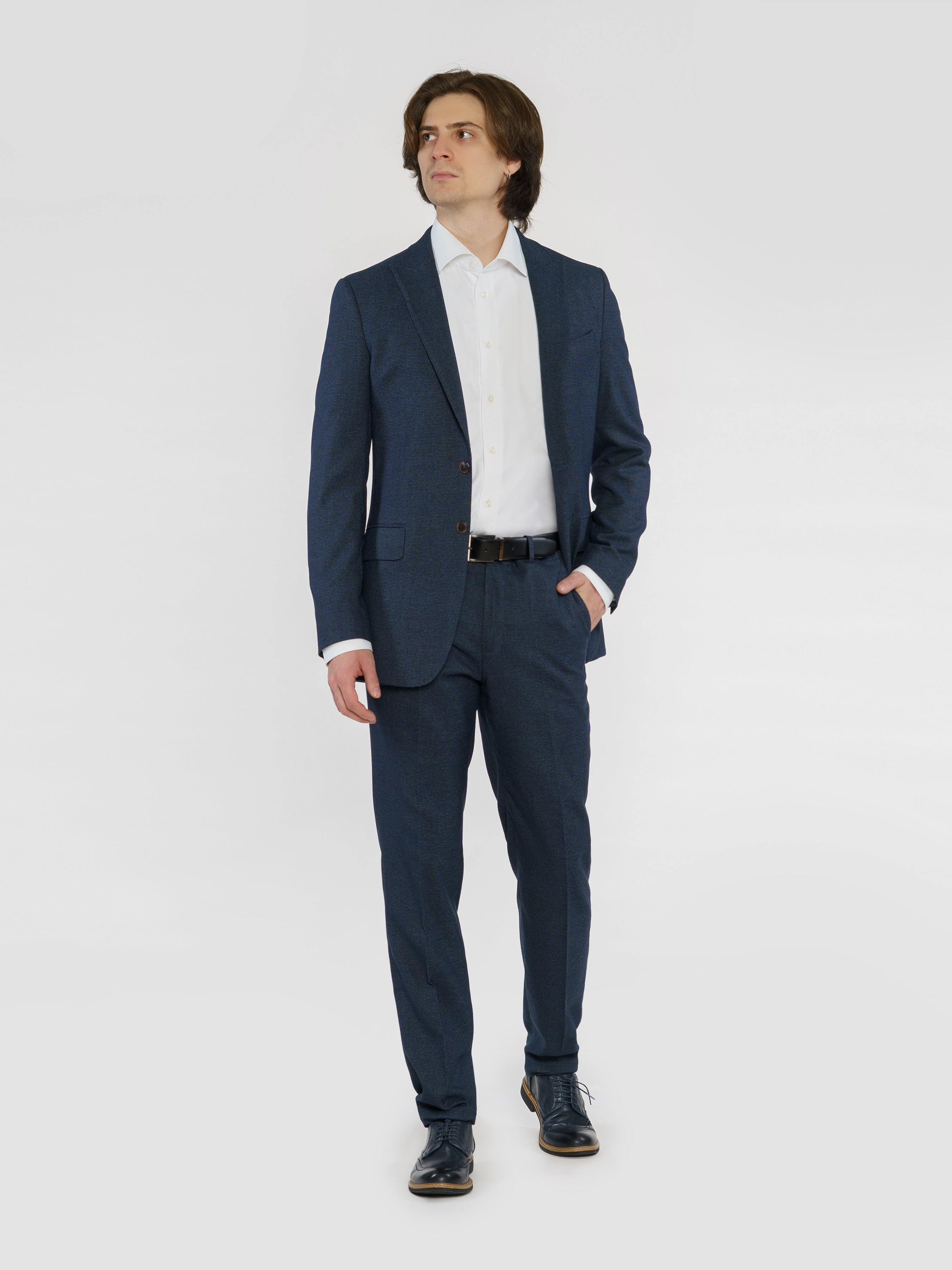 Amorakin Men's Stylish Blue Jacket CA1M32.01.09