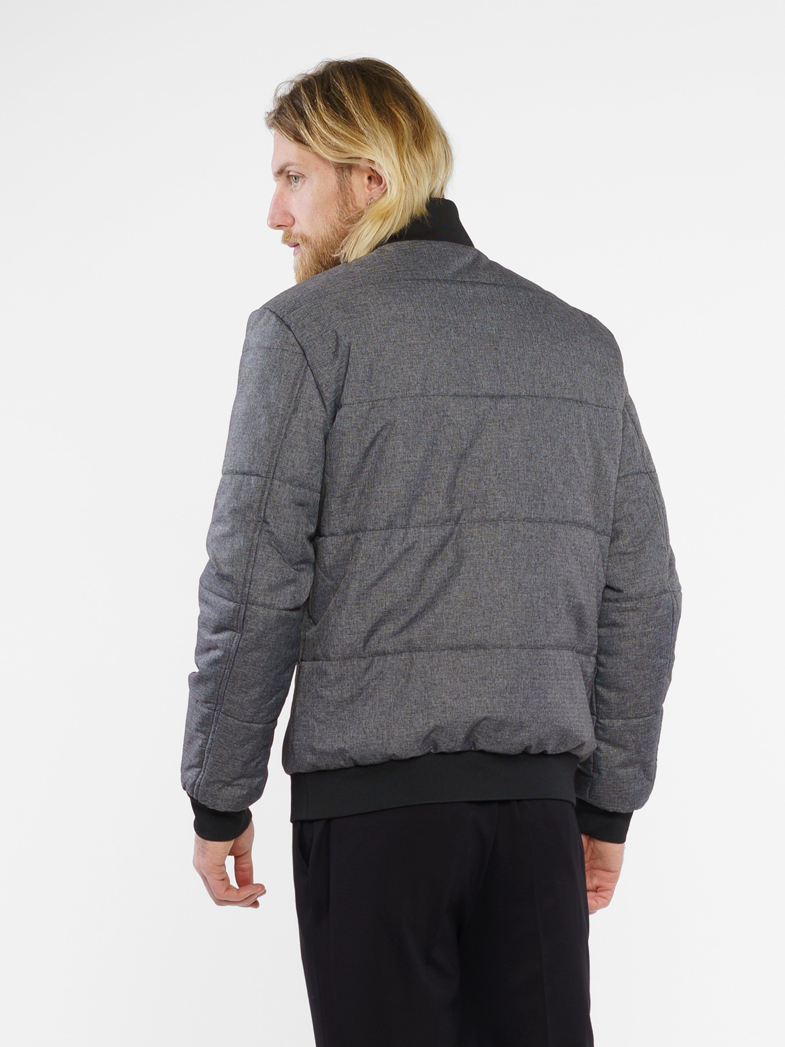 Water Repellent Mens Grey Jacket CA1M08.20.12