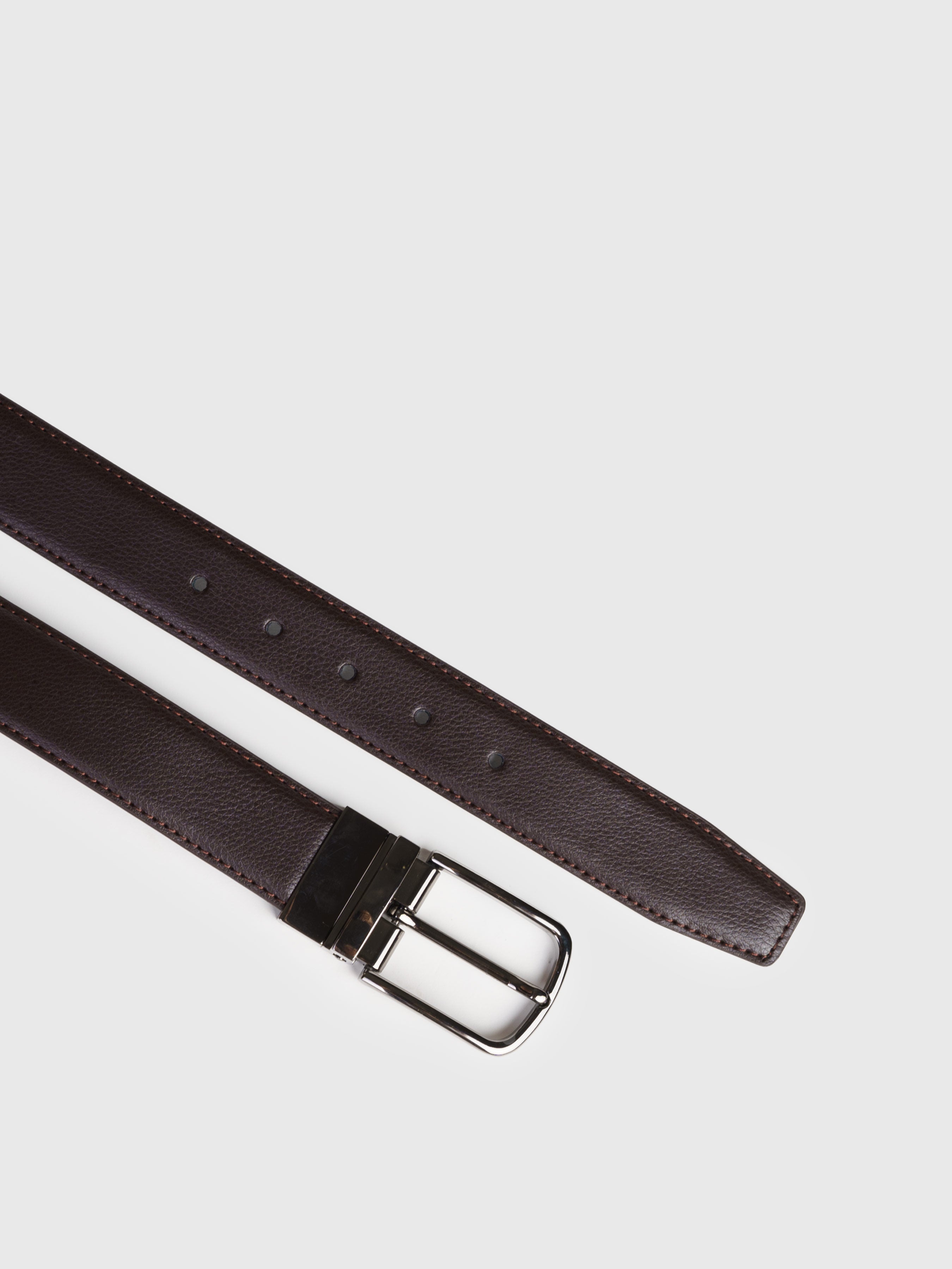 Brown Leather Men's Belt CA1M06.07.38