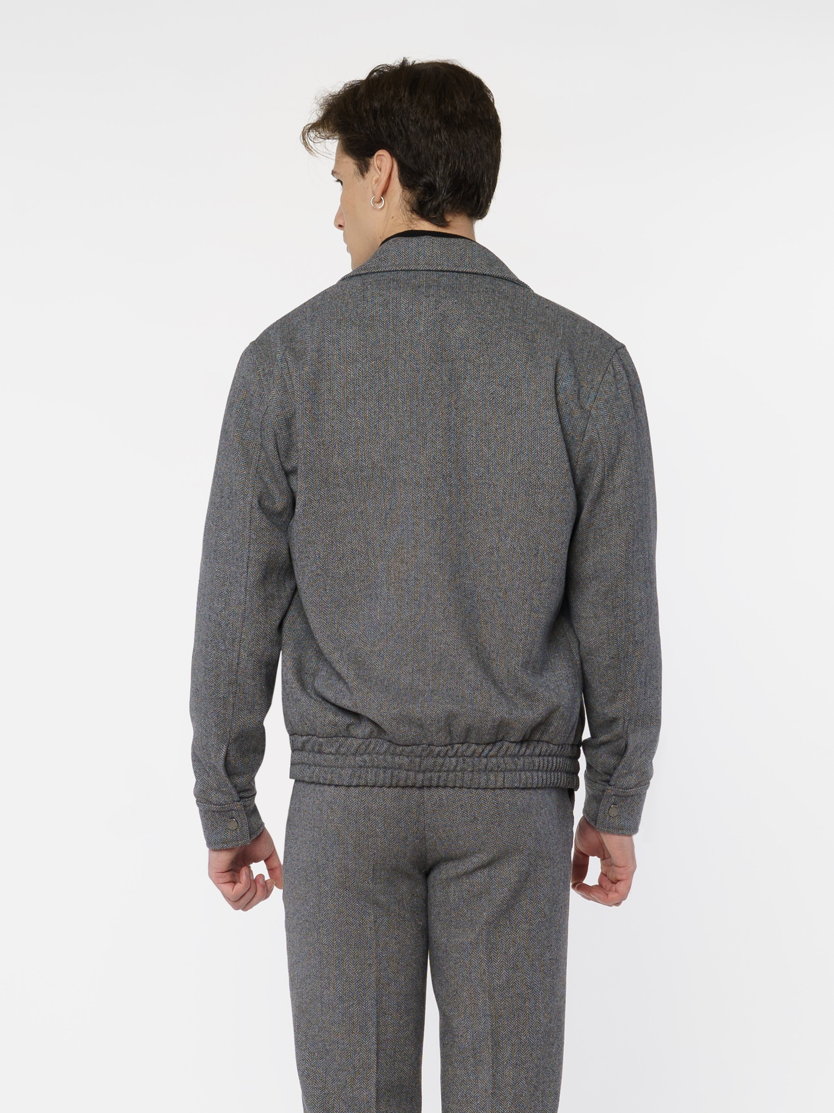 Grey Wool Men's Jacket CA1M08.02.12