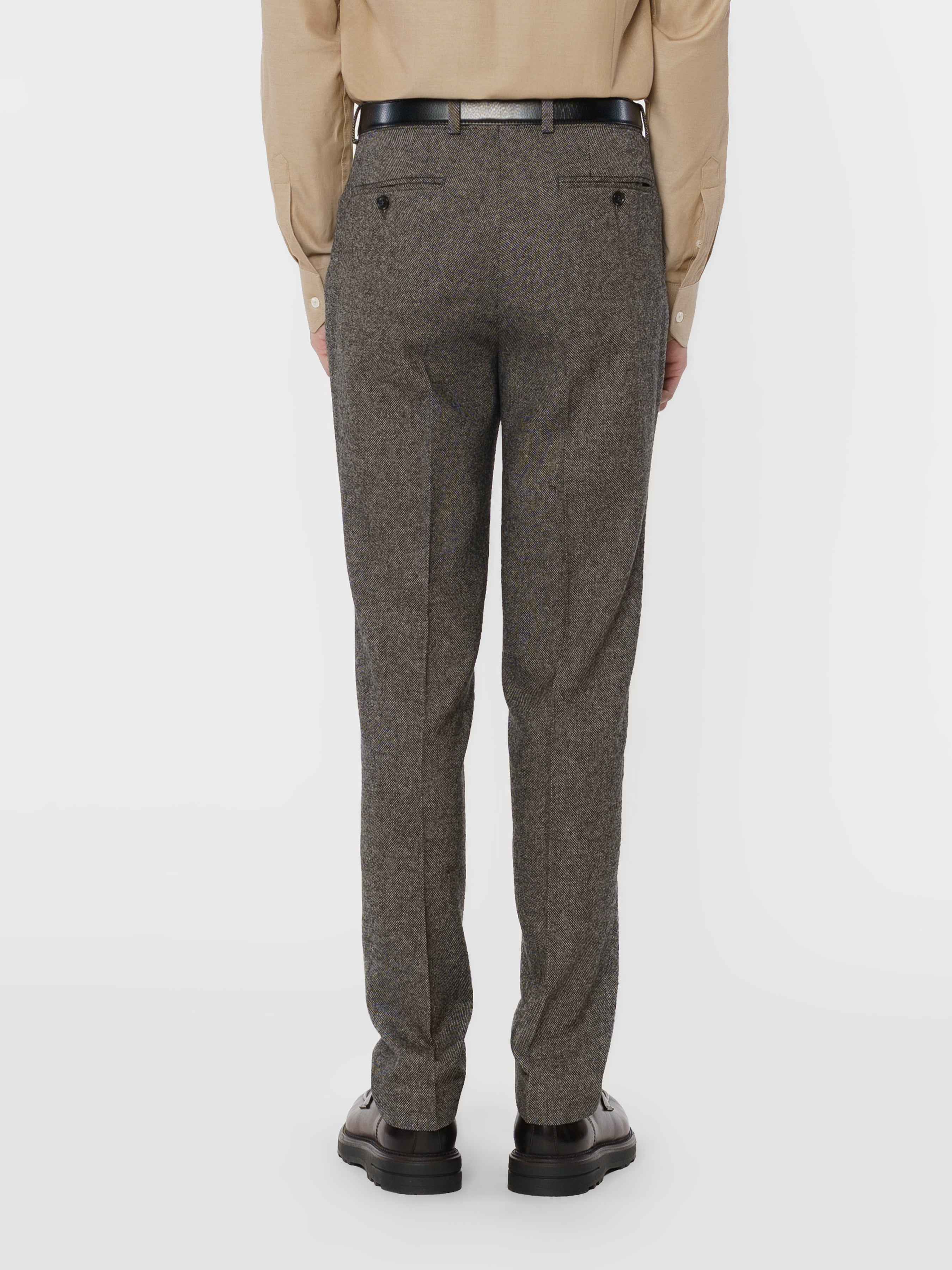 Amorakin Men's Gray Wool Pants CA1M01.31.12