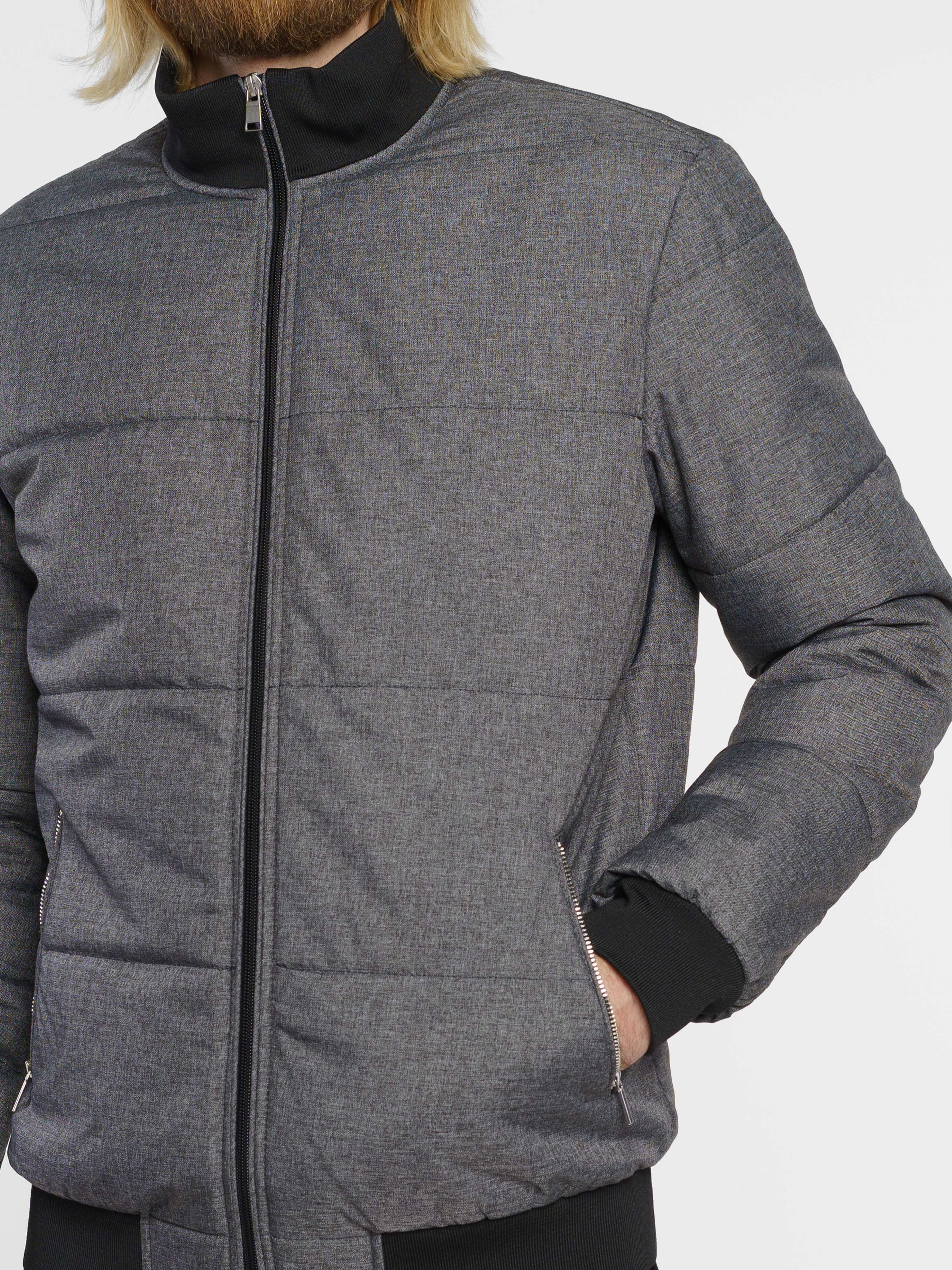 Water Repellent Mens Grey Jacket CA1M08.20.12