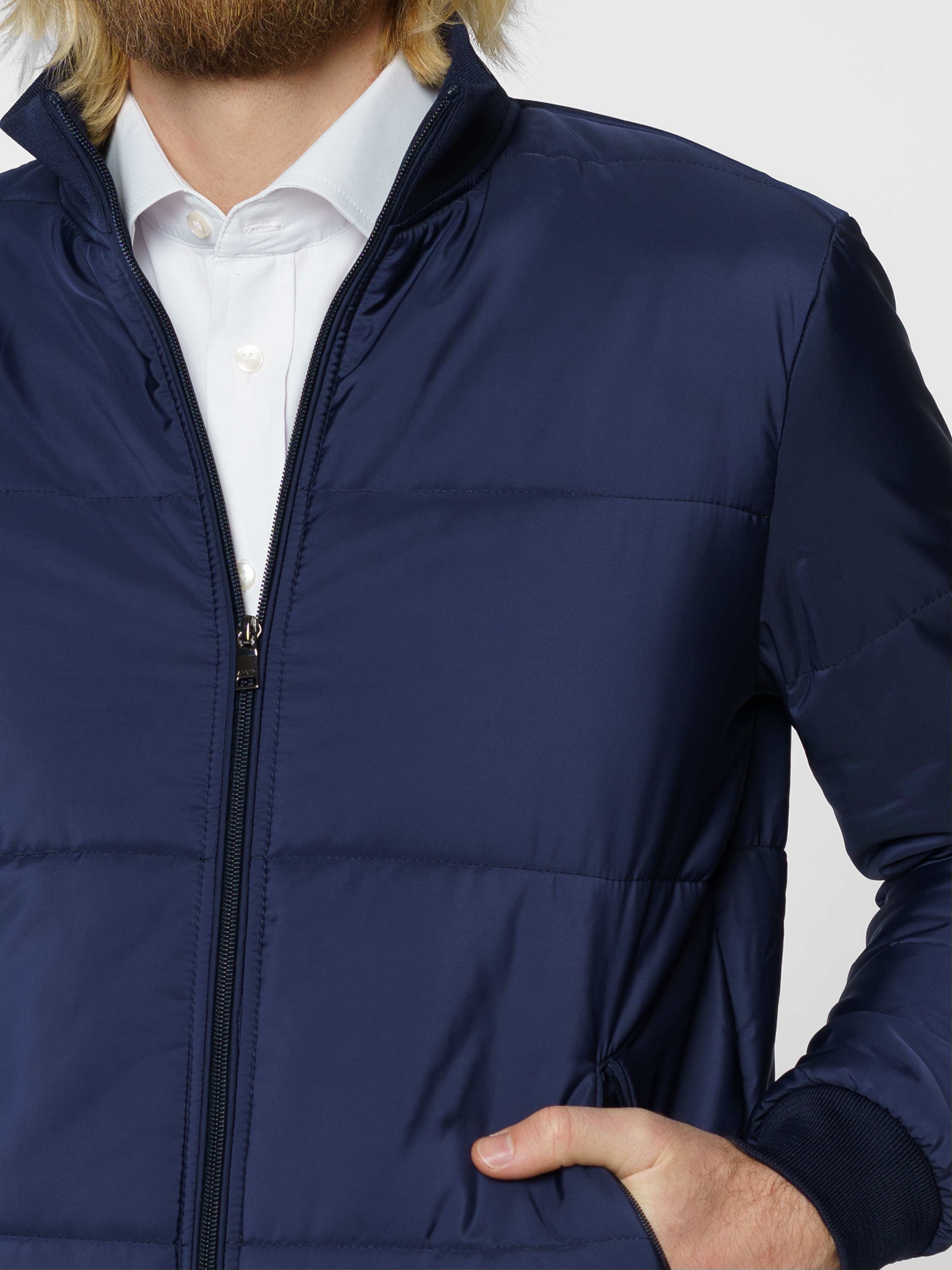 Men's Blue Water Repellent Jacket CA1M08.21.09