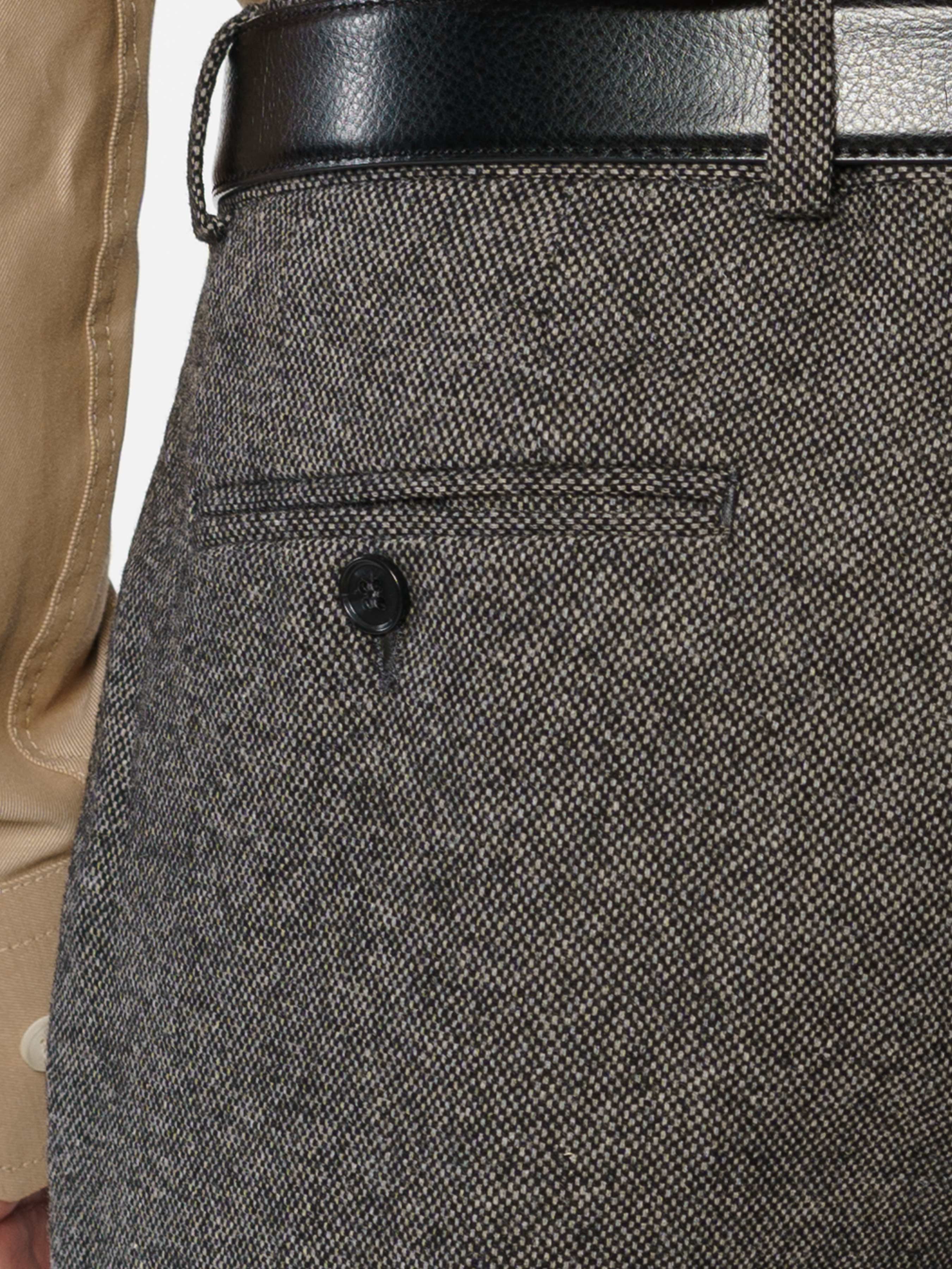 Amorakin Men's Gray Wool Pants CA1M01.31.12