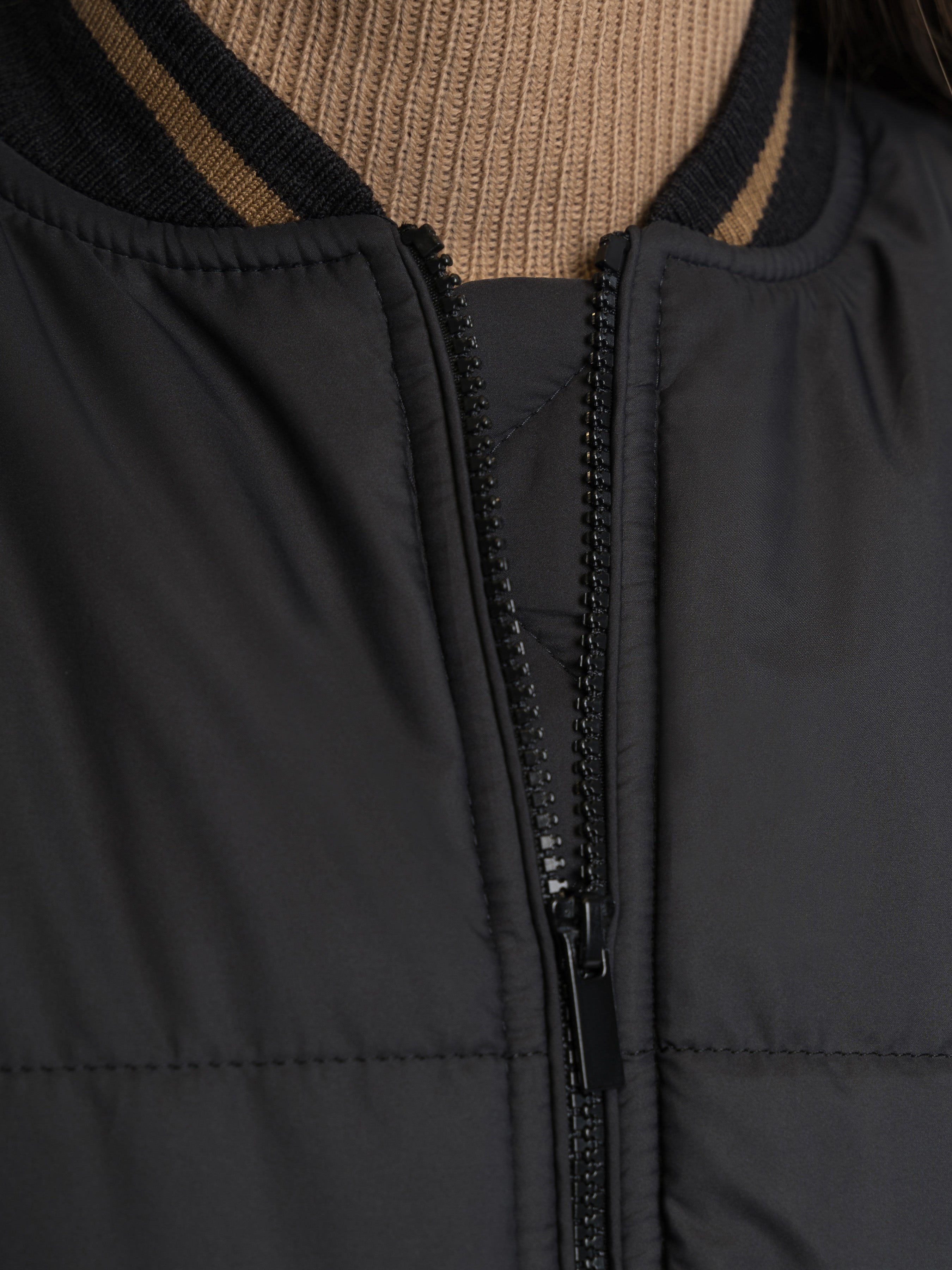 Amorakin Black Women's Short jacket CA1W08.09.02