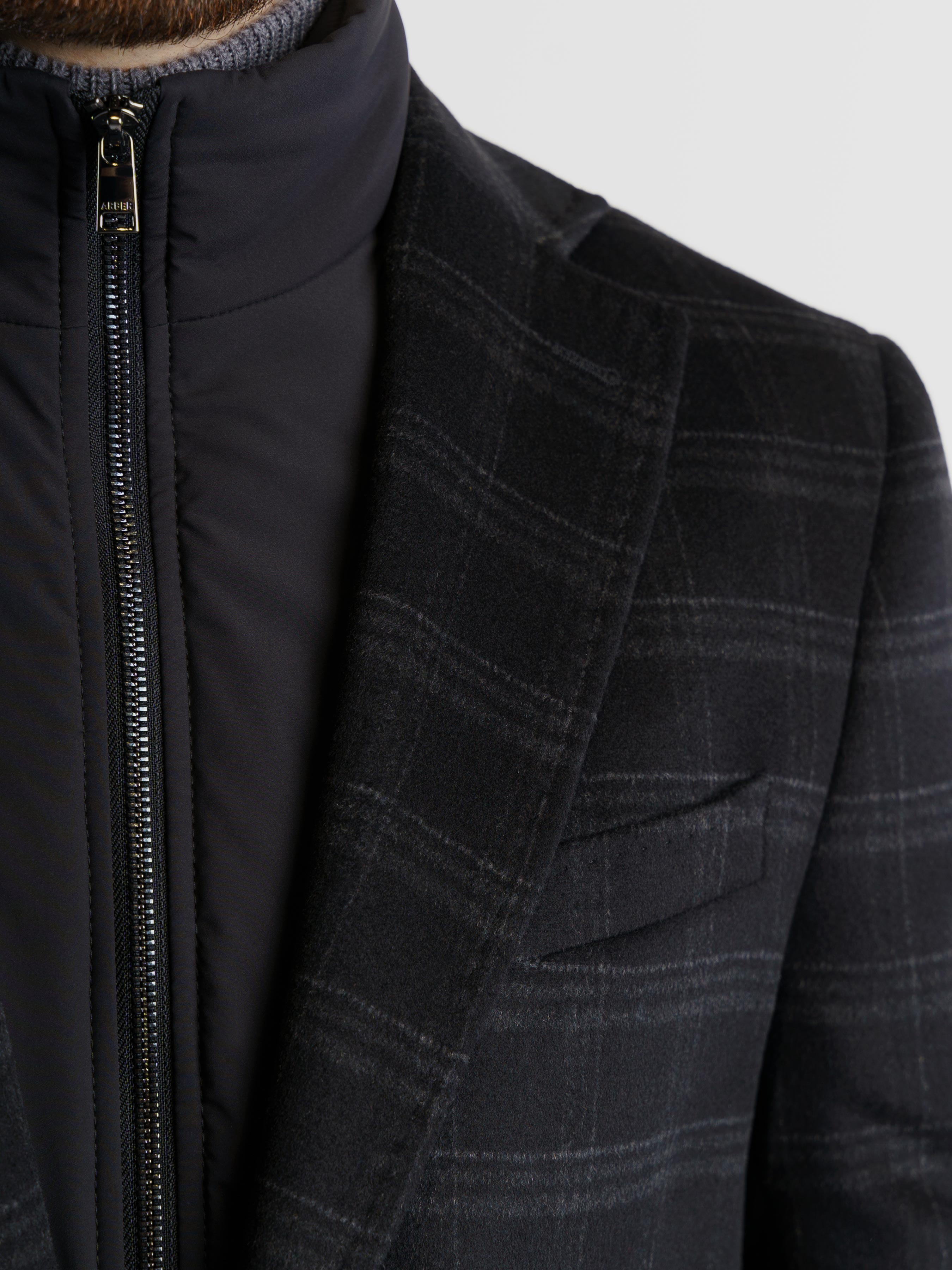 Stylish Men's Fitted Plaid Jacket for Ultimate Comfort CA1M02.32.02