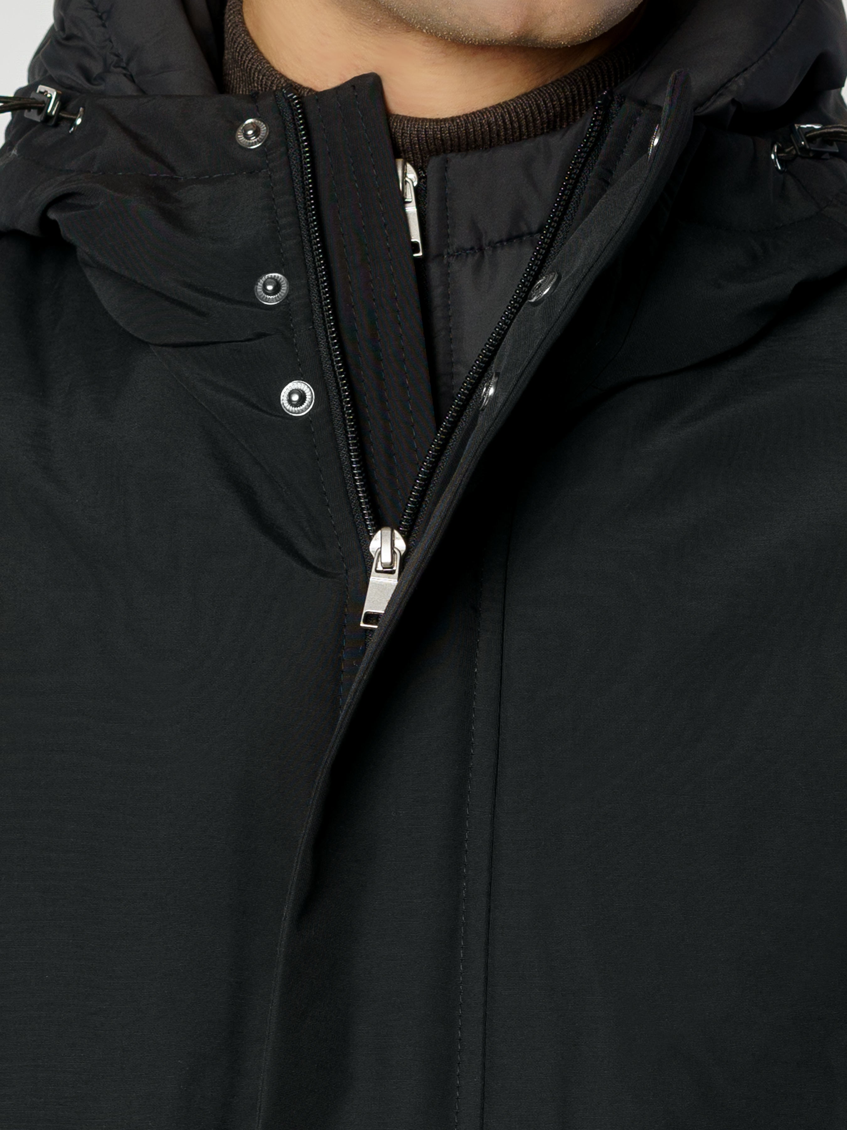 Waterproof Mens Black Winter Jacket  CA1M08.15.02