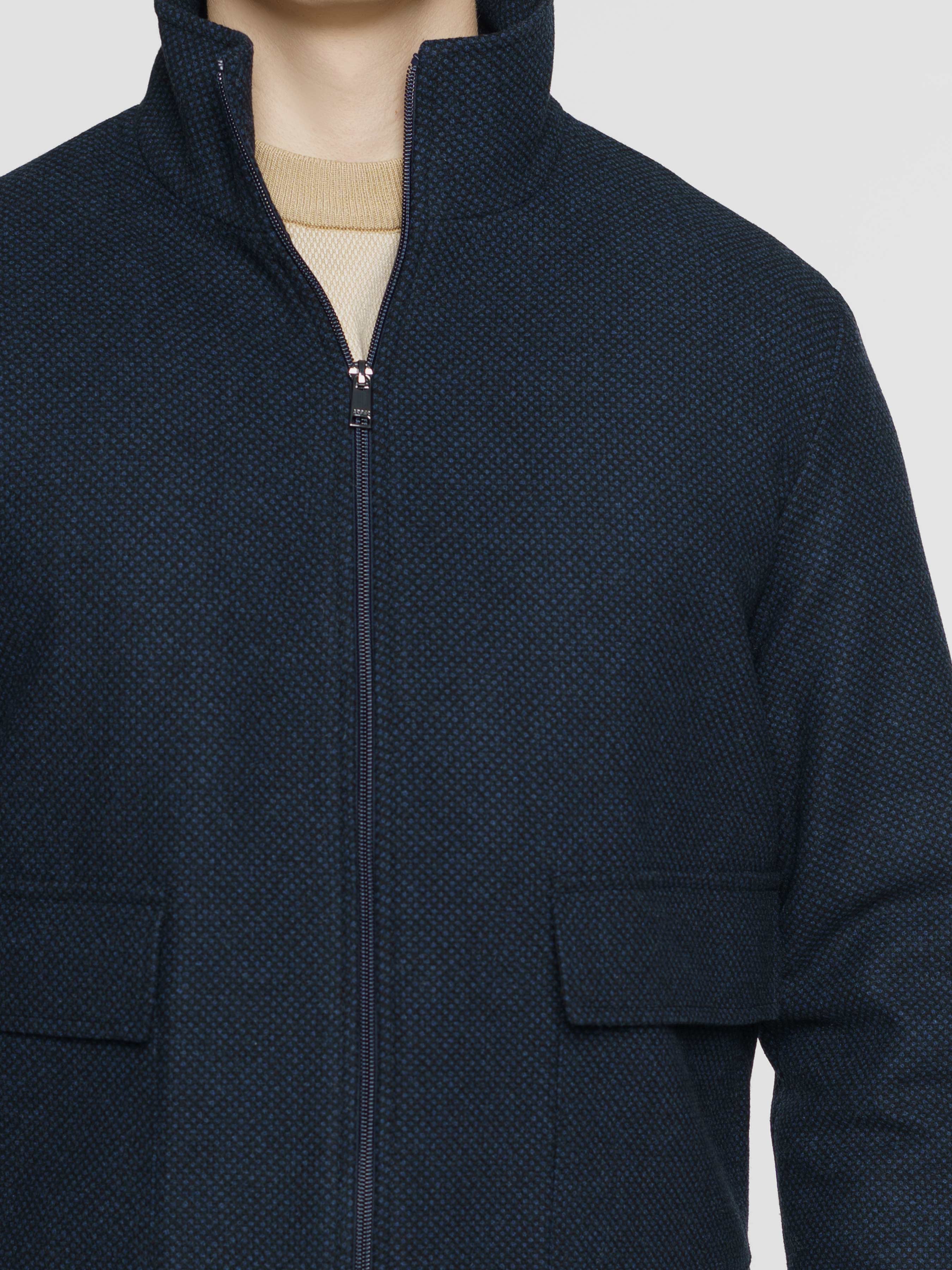 Men's Blue Bomber Jacket CA1M08.07.06