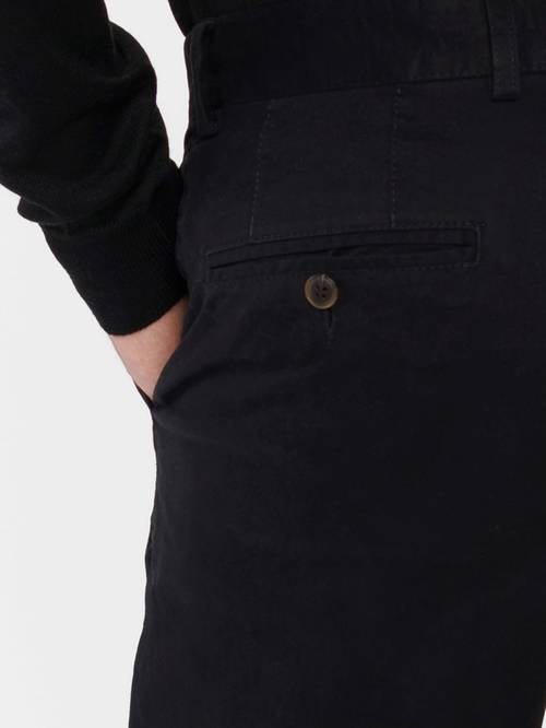 Men's Black Chino Pants