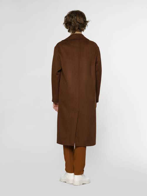 Women's Brown Wool Coat