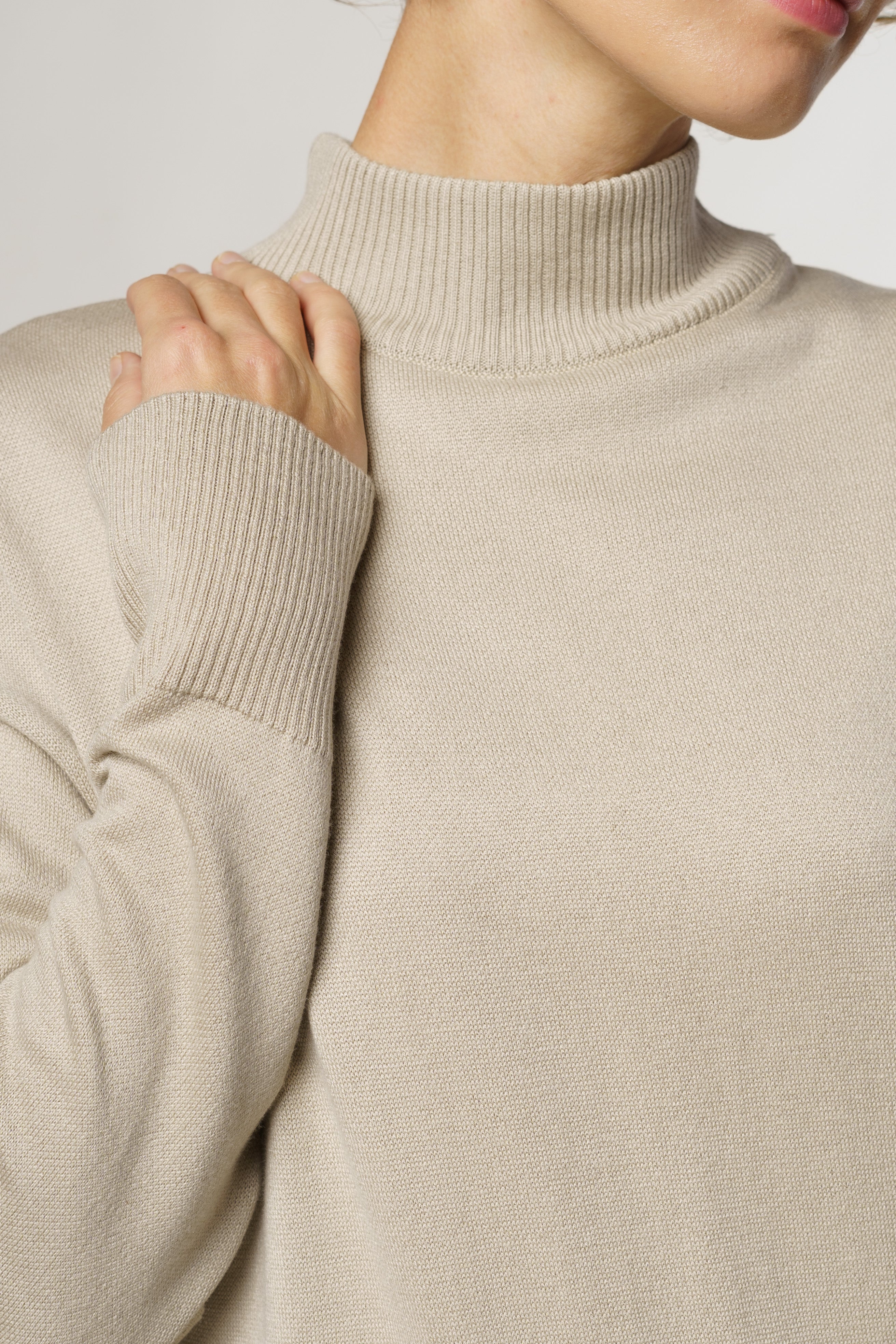 Women's Beige Midi Dress CA1W22.07.60