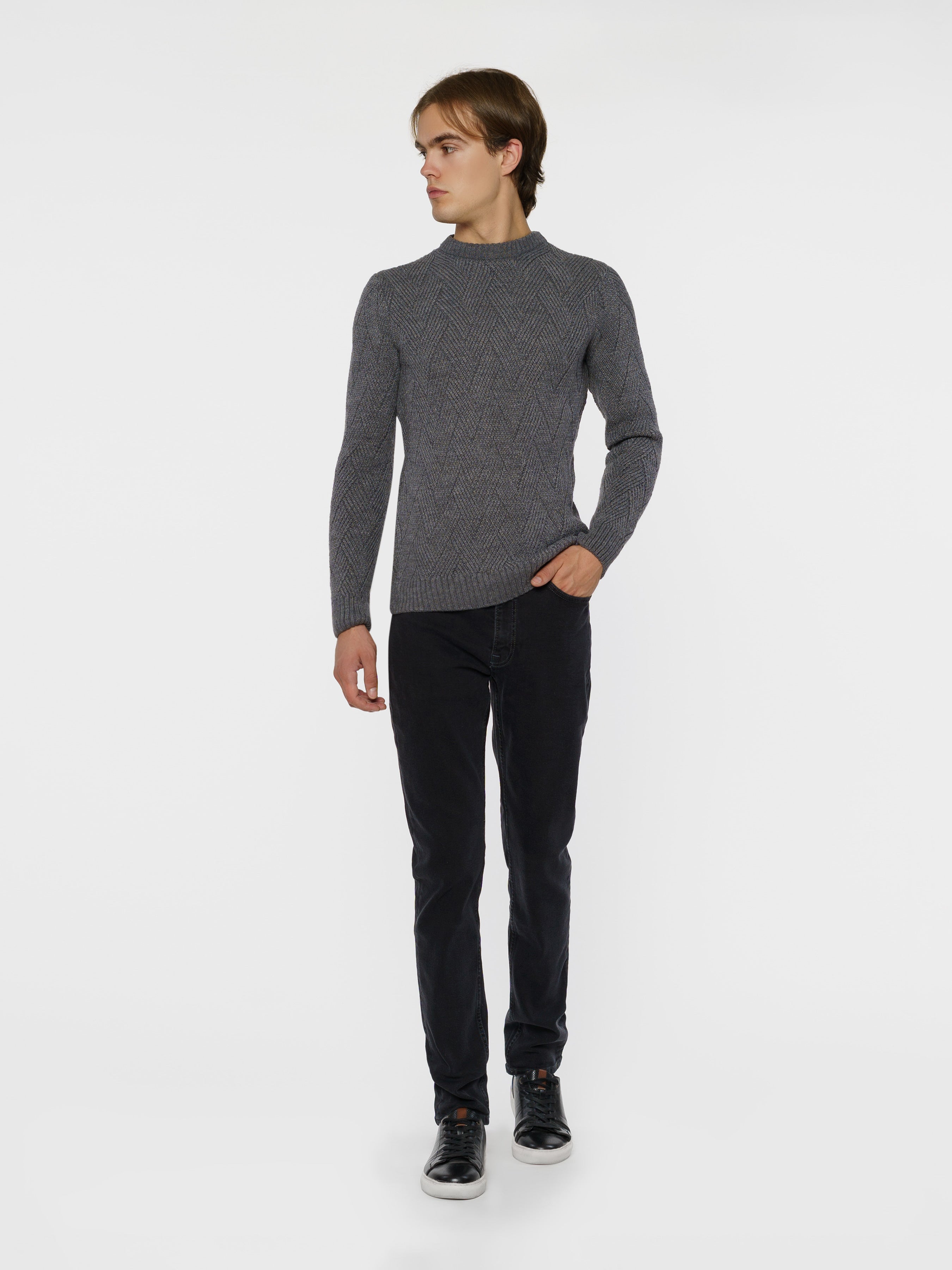 Men's Gray Sweater CA1M10.52.12