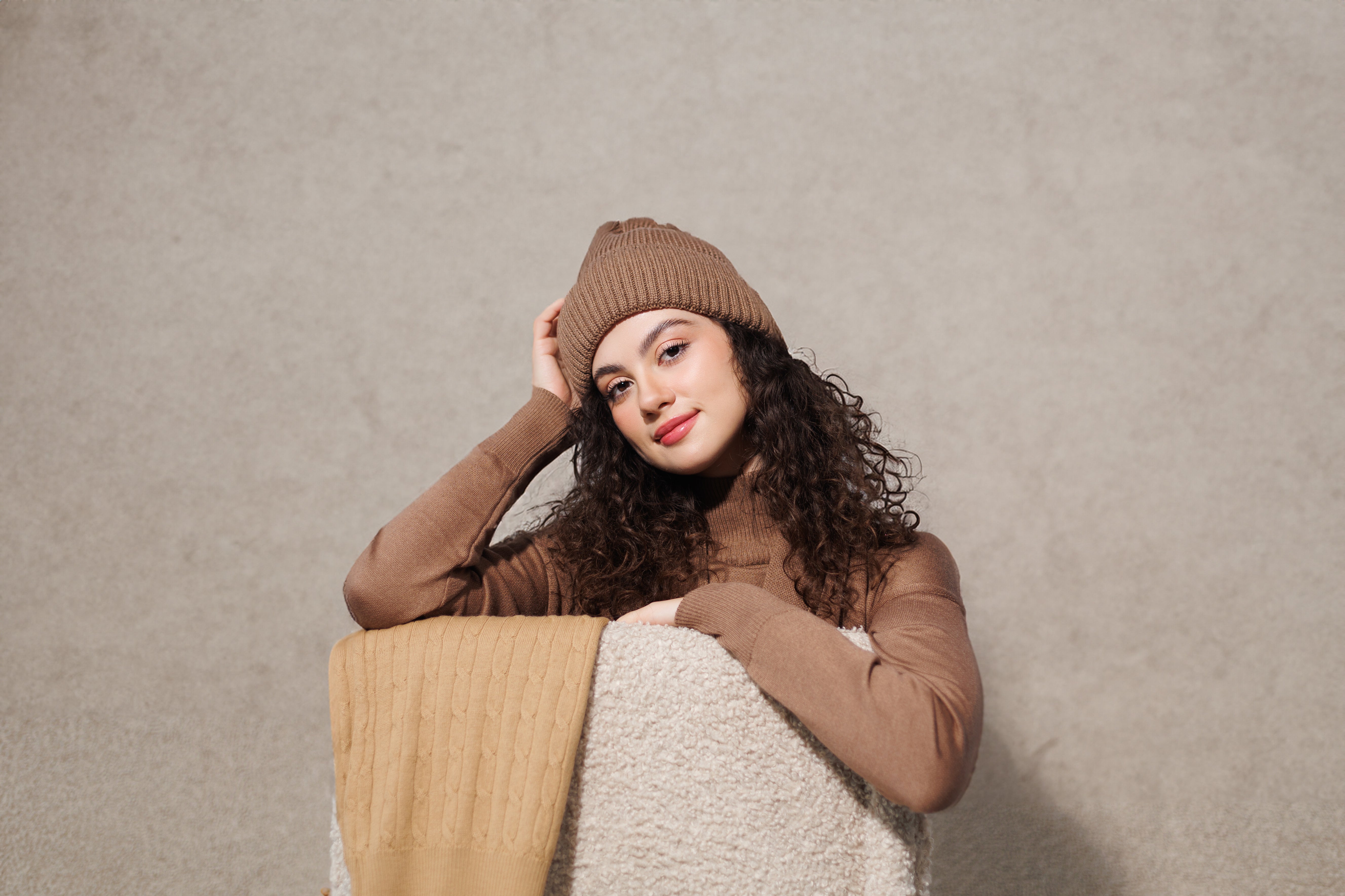 Amorakin Women's Brown Hat CA1W19.03.16