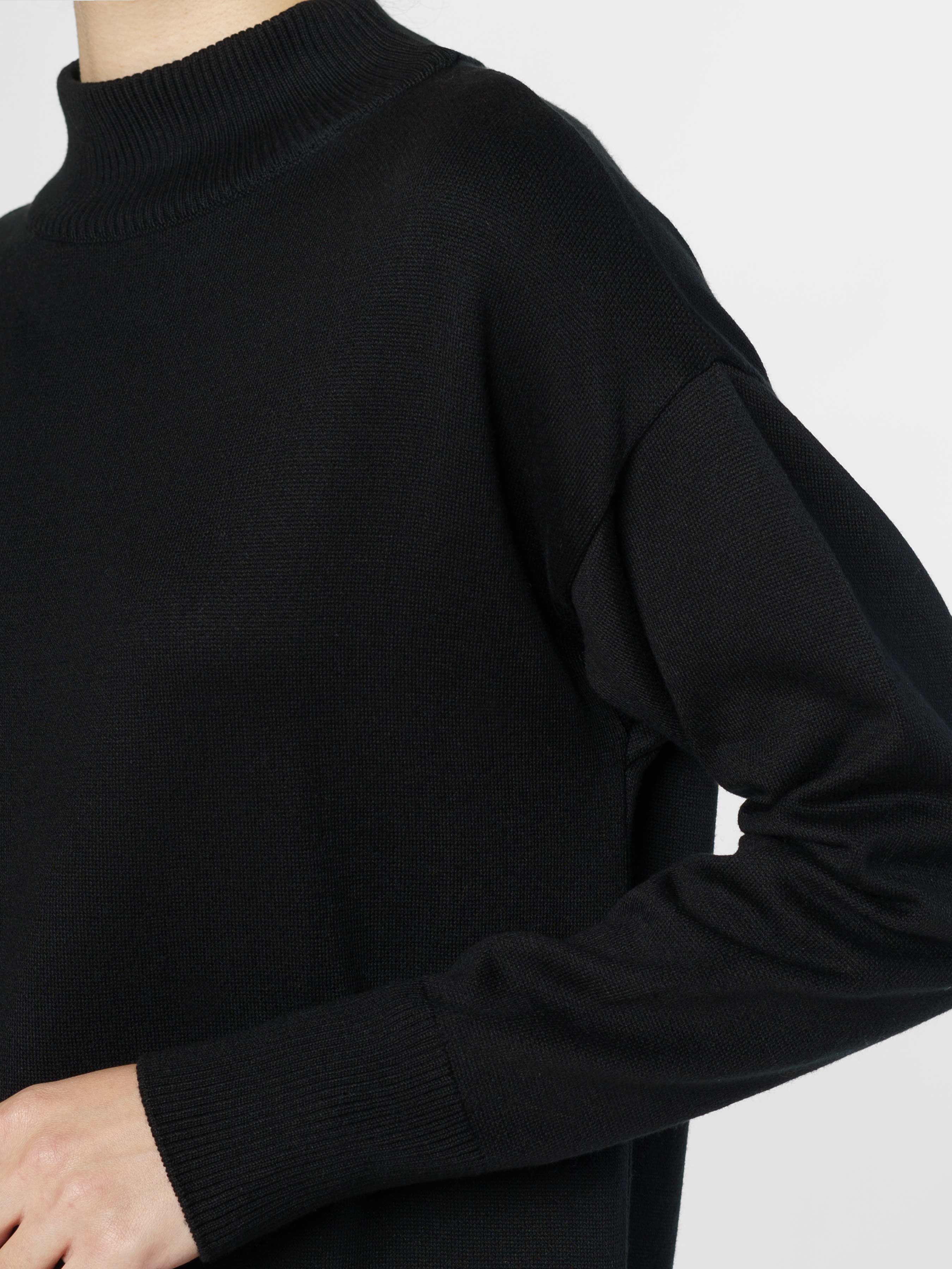 Women's Black Midi Dress CA1W22.10.02